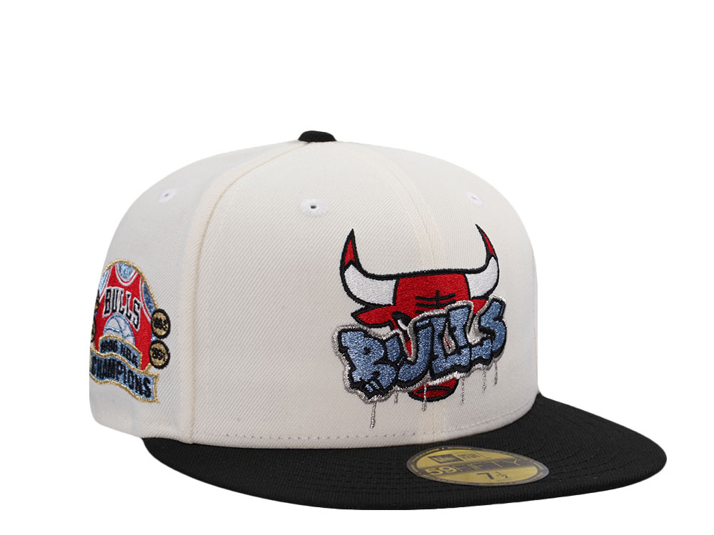 New Era Chicago Bulls NBA Champions 1996 Chrome Two Tone Edition 59Fifty Fitted Casquette