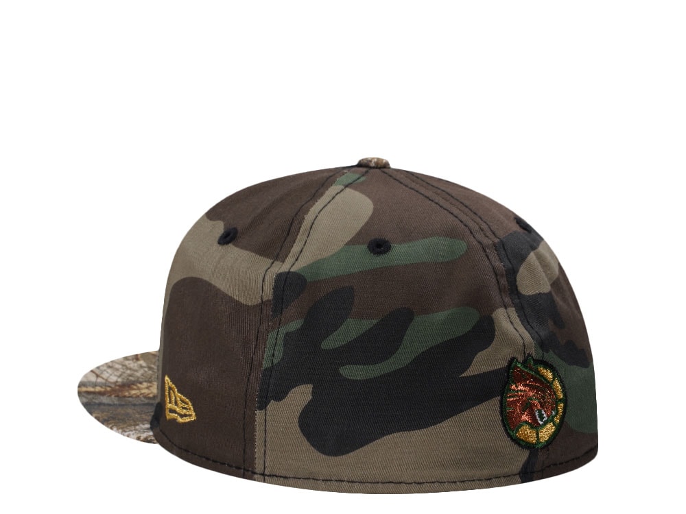 New Era Charlotte Bobcats Camo Two Tone Edition 59Fifty Fitted Casquette