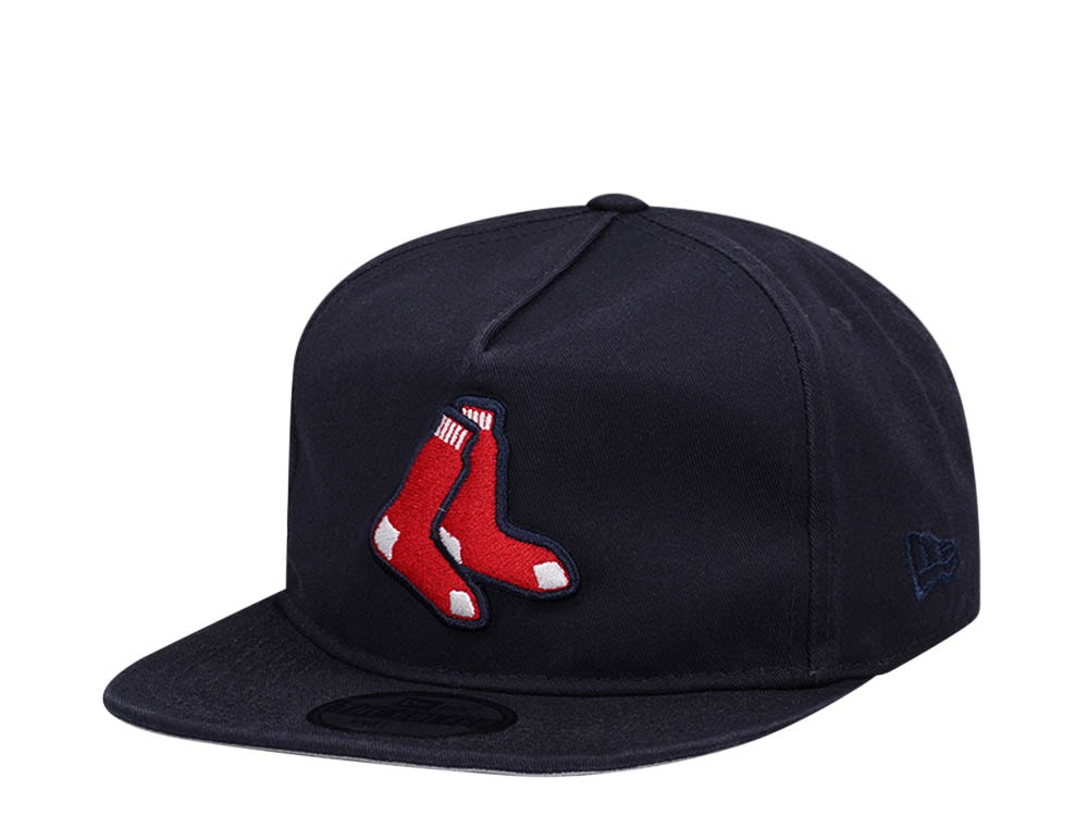 New Era Boston Red Sox Navy Classic Edition Golfer Snapback Casquette