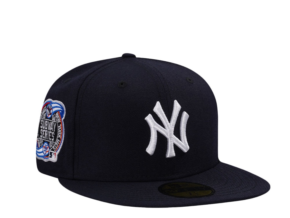 New Era New York Yankees Subway Series 2000 Navy Wool Edition 59Fifty Fitted Casquette