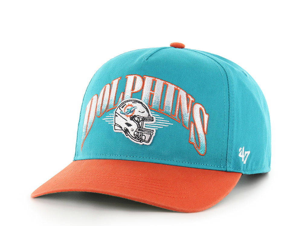 47Brand Miami Dolphins Retro Edition Hitch Snapback Casquette