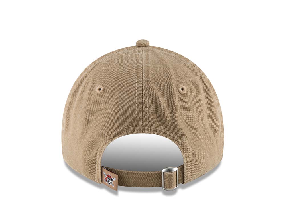 New Era Pittsburgh Pirates Khaki Core Classic 9Twenty Strapback Casquette