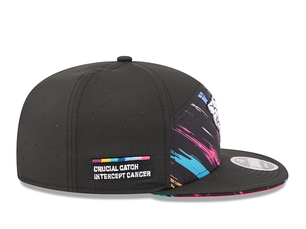 New Era Jacksonville Jaguars Crucial Catch 2026 Black Edition 9Fifty Split Panel Snapback Casquette