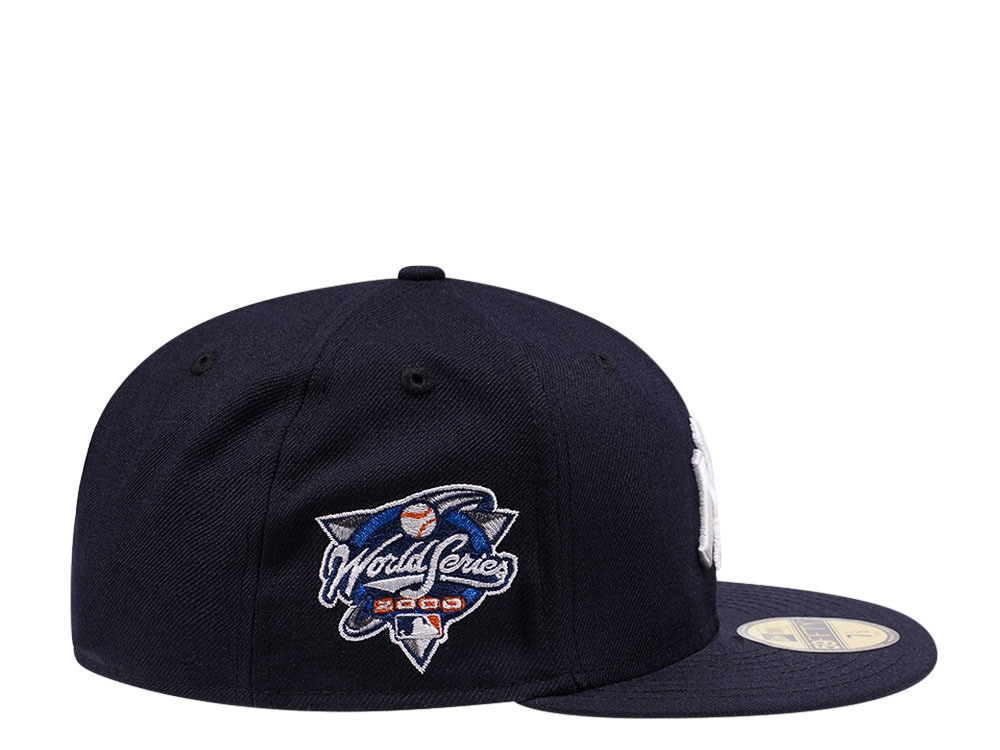 New Era New York Yankees World Series 2000 Navy and Pink Edition 59Fifty Fitted Casquette