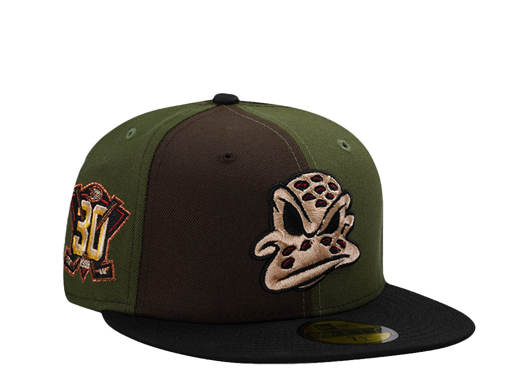 New Era Anaheim Ducks 30th Anniversary Pinwheel Edition 59Fifty Fitted Casquette