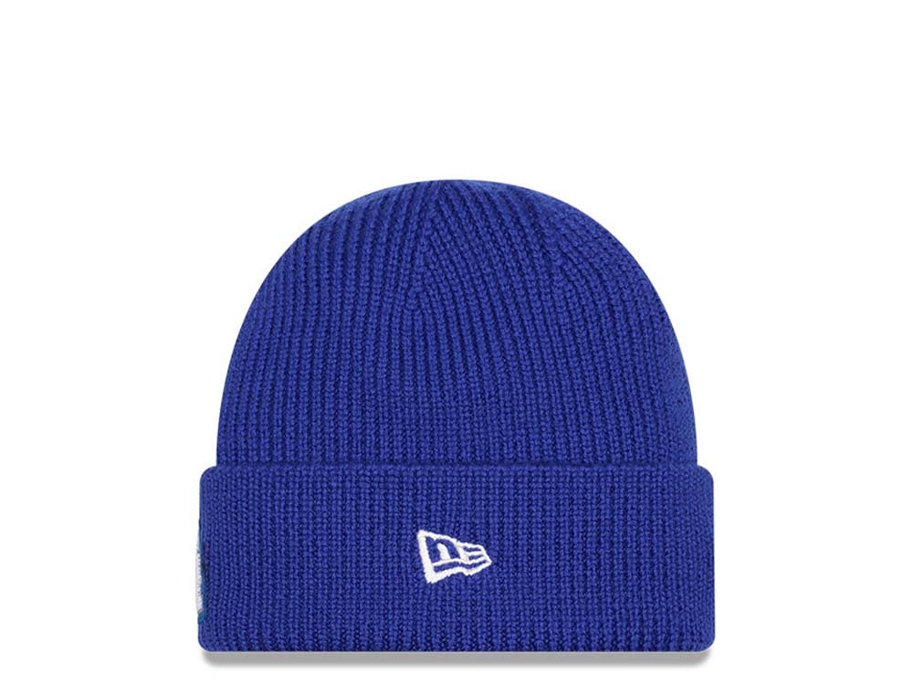 New Era Los Angeles Dodgers Skull Knit Blue Chapeaux