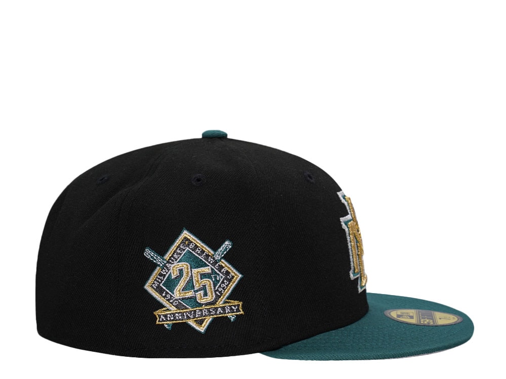 New Era Milwaukee Brewers 25th Anniversary Classic Two Tone Edition 59Fifty Fitted Casquette