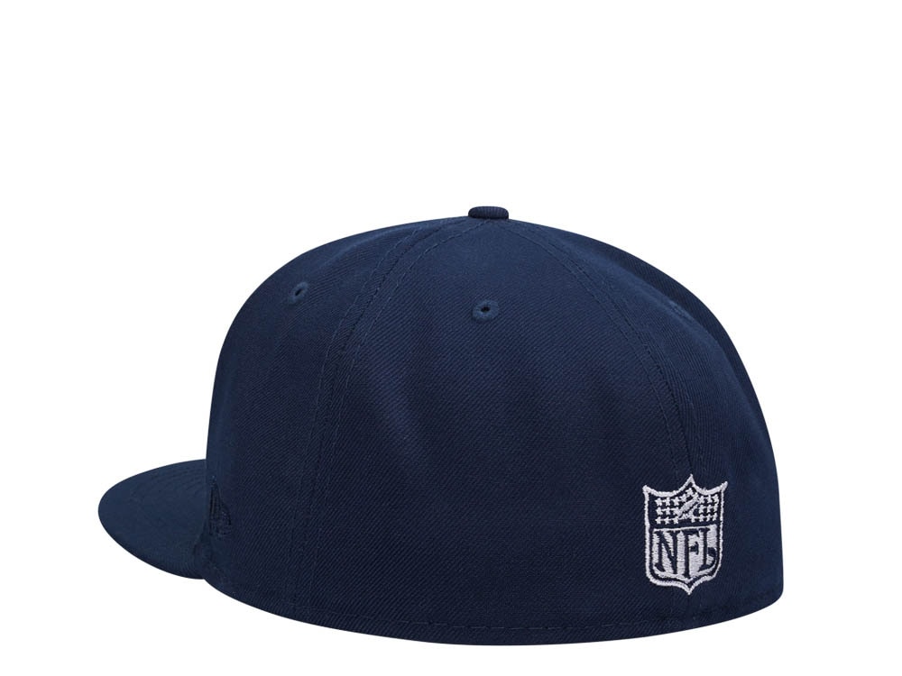 New Era Dallas Cowboys 75th Anniversary Ocean Blue Edition 59Fifty Fitted Casquette