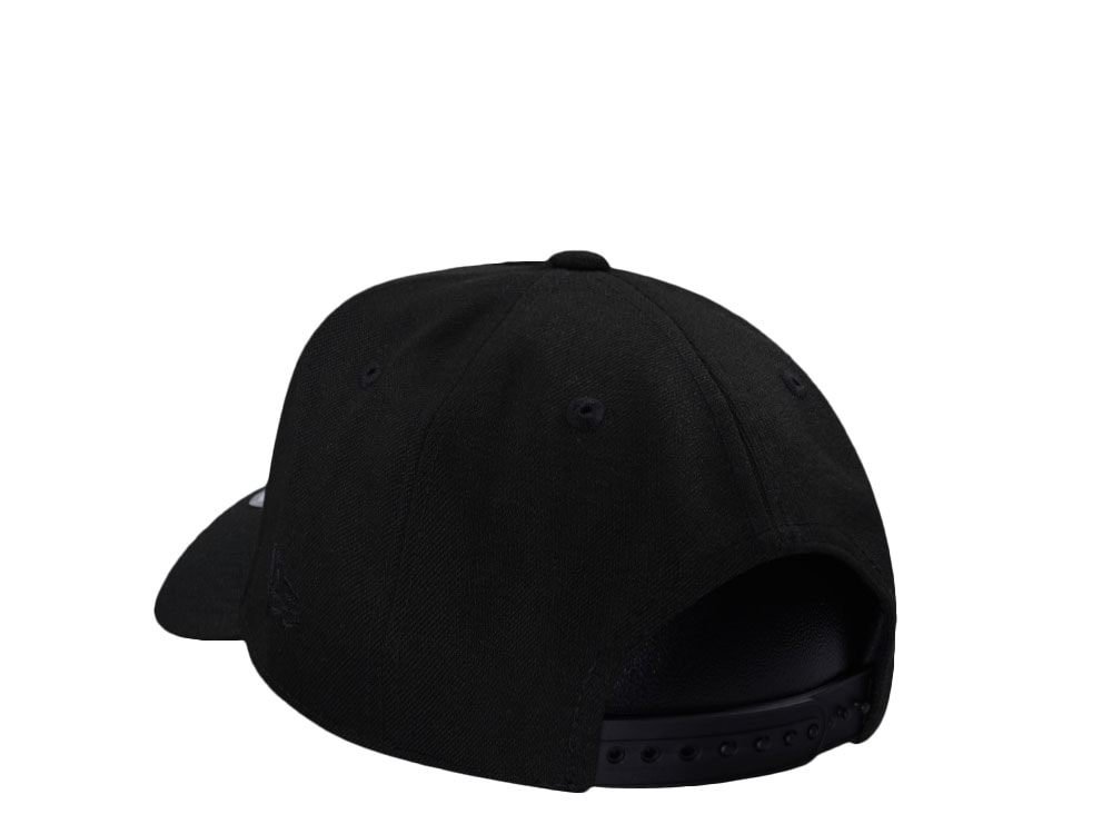 New Era Anaheim Angels Golden Detail Black Prime Edition 9Forty A Frame Snapback Casquette