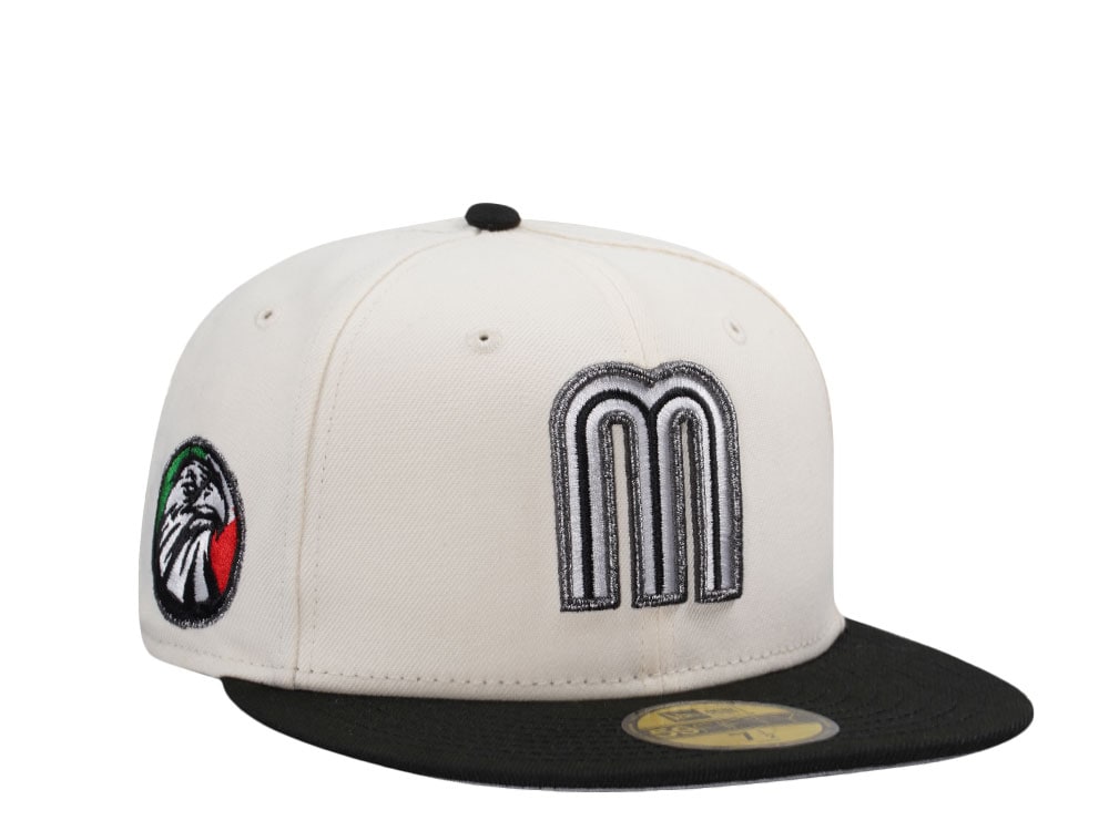 New Era Mexico Metallic Chrome Two Tone Edition 59Fifty Fitted Casquette