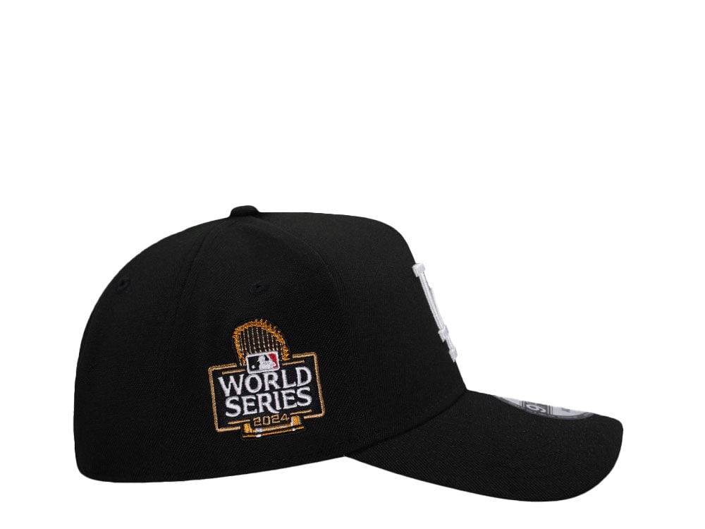 New Era Los Angeles Dodgers World Series 2024 Black Edition 9Forty A Frame Snapback Casquette