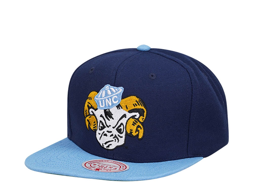 Mitchell & Ness University of North Carolina Team Two Tone 2.0 Snapback Casquette