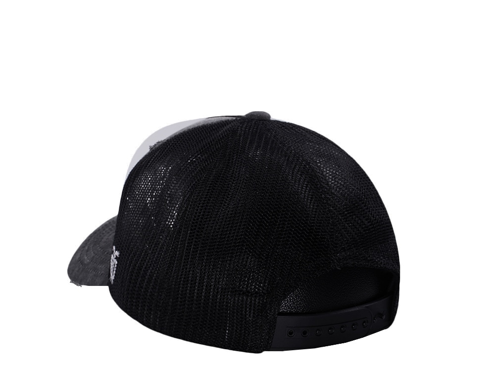 Parallel Union Trust No One Patch Faded Black Distressed Edition Trucker Snapback Casquette