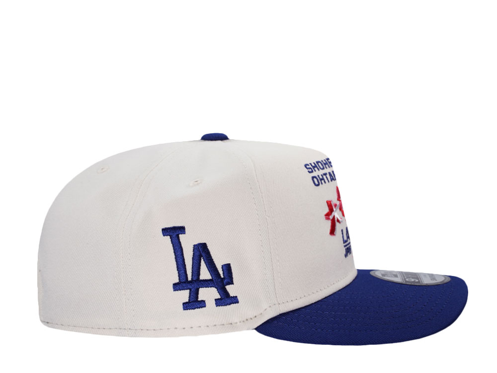 New Era Los Angeles Dodgers Othani Chrome Two Tone Edition 9Fifty A Frame Snapback Casquette