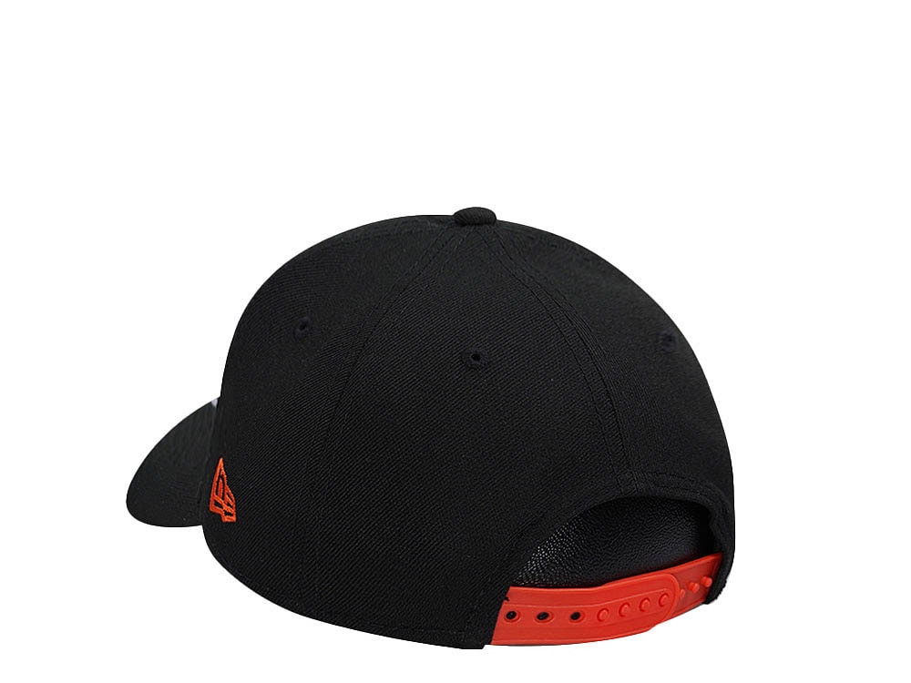 New Era Baltimore Orioles Black Orange Detail Edition 9Forty Snapback Casquette