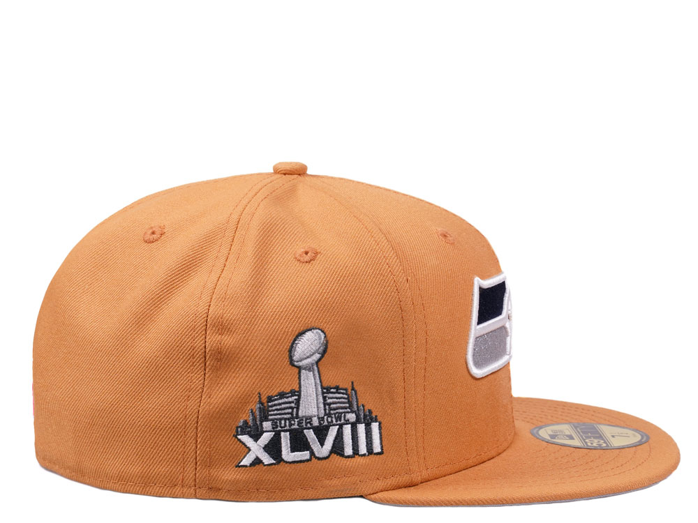 New Era Seattle Seahawks Super Bowl XLVIII Golden Memories Collection 59Fifty Fitted Casquette