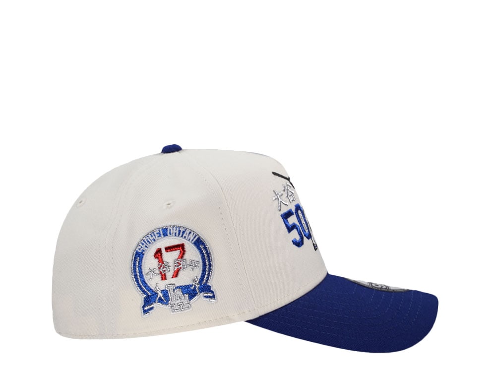 New Era Los Angeles Dodgers Ohtani 50 50 Season Chrome Two Tone Edition 9Forty A Frame Snapback Casquette