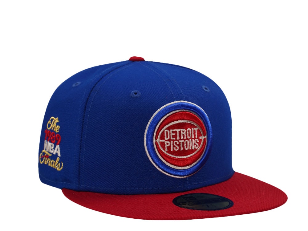 New Era Detroit Pistons NBA Finals 1989 Two Tone Edition 59Fifty Fitted Casquette