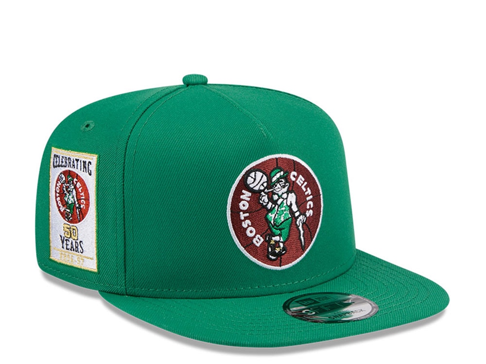 New Era Boston Celtics 50th Anniversary HWC Edition 9Fifty A Frame Snapback Casquette