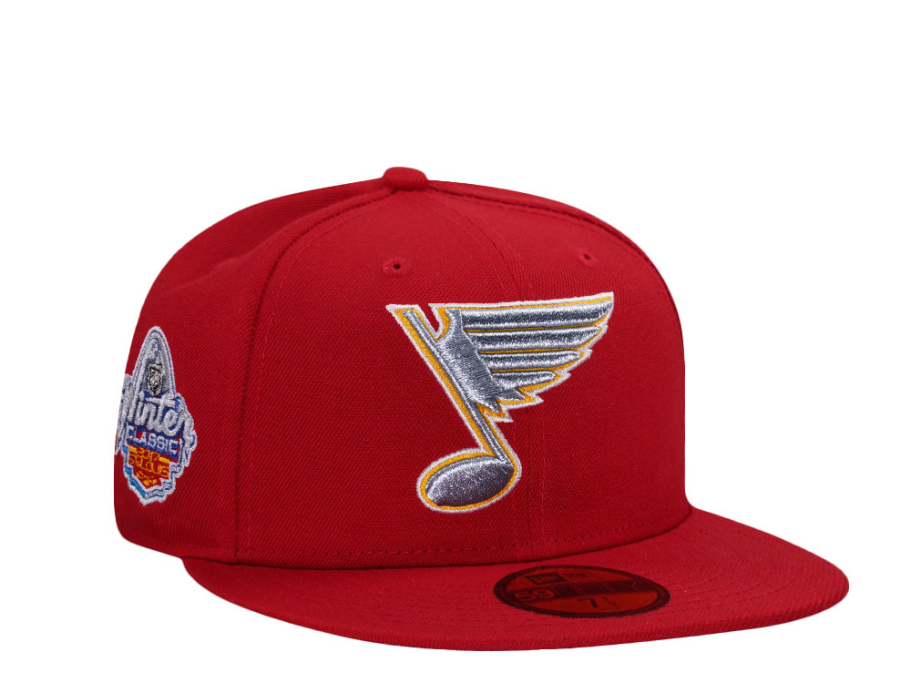 New Era St. Louis Blues Winter Classic 2017 Metallic Prime Edition 59Fifty Fitted Casquette