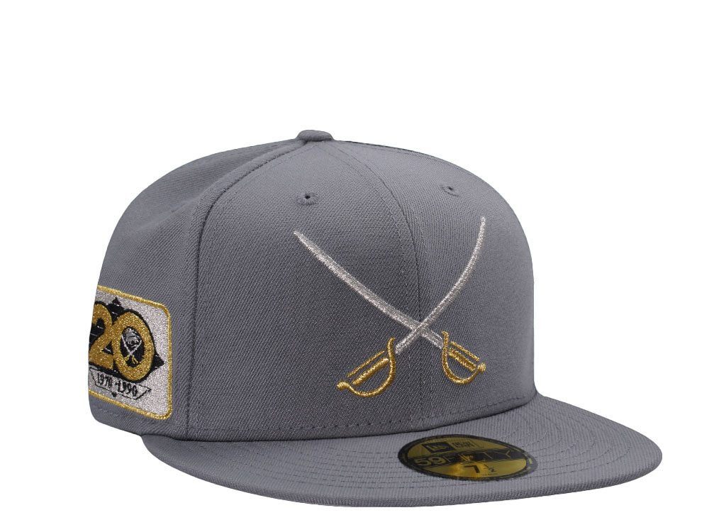 New Era Buffalo Sabres 20th Anniversary Gray Prime Edition 59Fifty Fitted Casquette