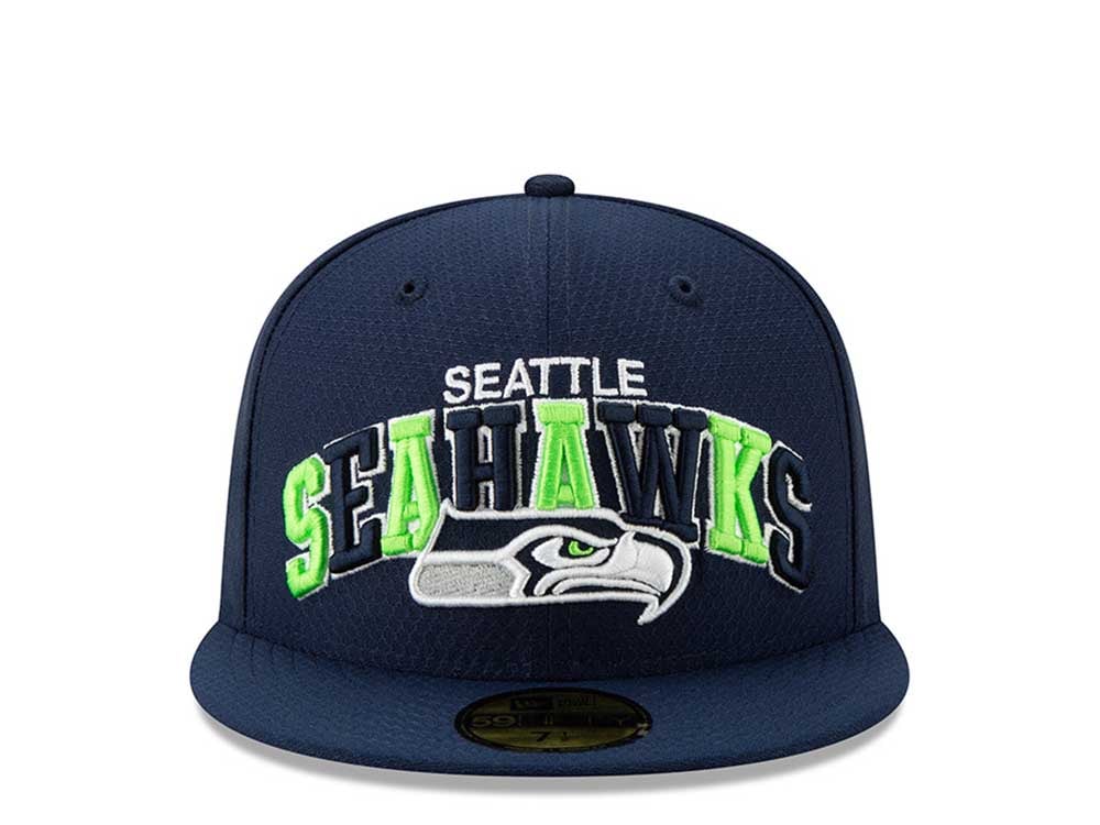 New Era Seattle Seahawks Sideline Cap Home 59Fifty Fitted Casquette