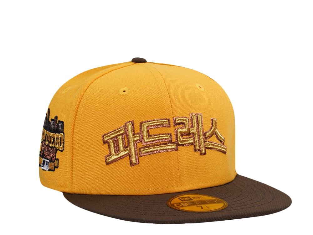 New Era San Diego Padres Korean Throwback Two Tone Edition 59Fifty Fitted Casquette