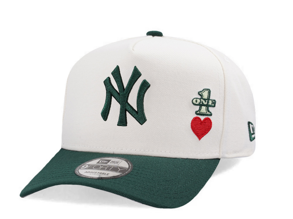 New Era New York Yankees World Series 1999 Dollar Chrome Two Tone Edition 9Forty A Frame Snapback Casquette