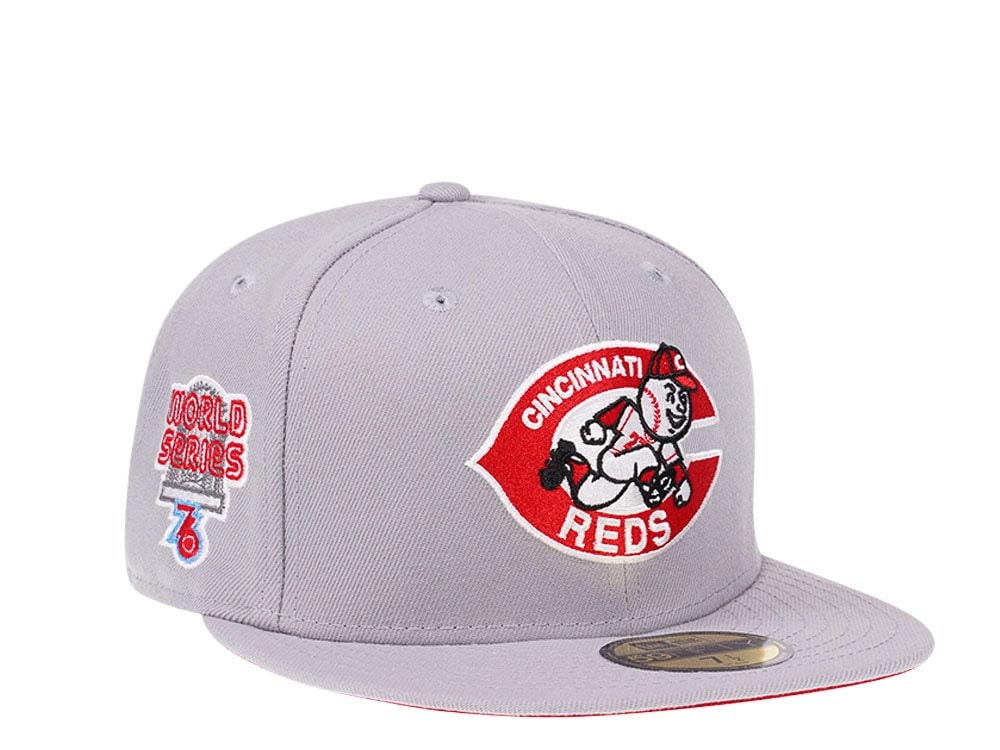 New Era Cincinnati Reds World Series 1976 Fresh Grey Edition 59Fifty Fitted Casquette