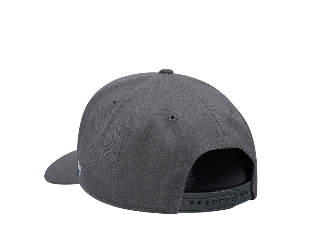 47Brand Los Angeles Dodgers Charcoal Cold Zone MVP DP Snapback Casquette