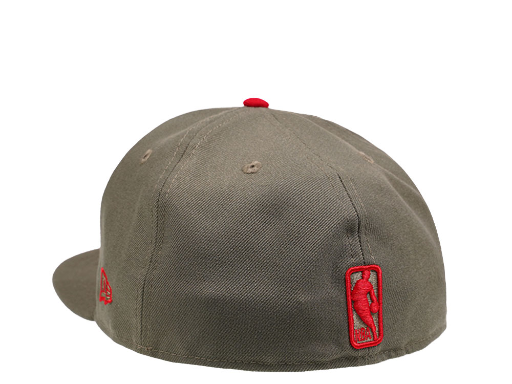 New Era Chicago Bulls Hot and Spicy Olive Edition 59Fifty Fitted Casquette
