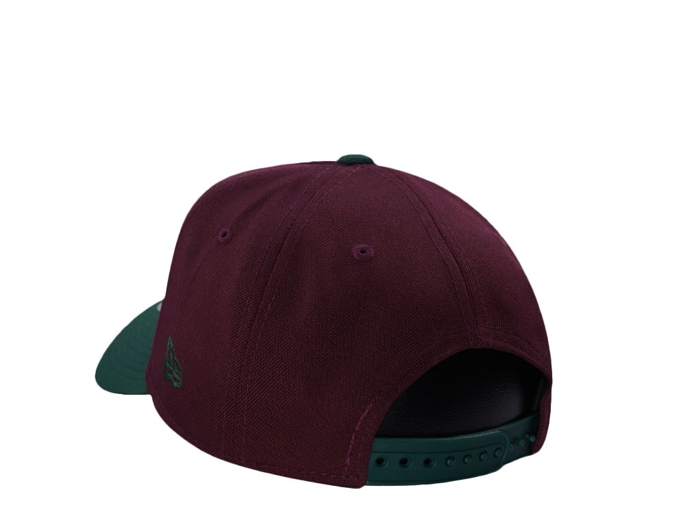 New Era Boston Red Sox World Series 1967 Maroon Two Tone Edition 9Forty A Frame Snapback Casquette