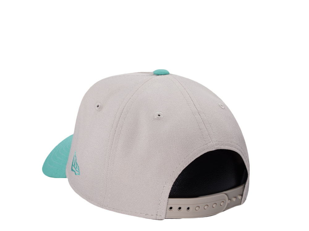 New Era Toronto Blue Jays 20th Anniversary Stone Mint Two Tone Edition 9Forty A Frame Snapback Casquette