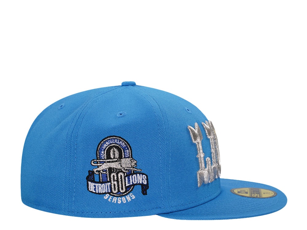 New Era Detroit Lions 60 Seasons Prime Edition 59Fifty Fitted Casquette