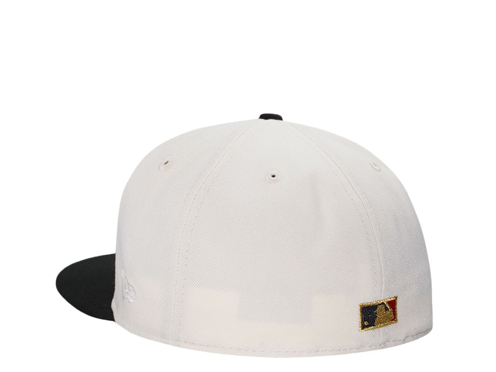 New Era Cincinnati Reds 25th Champion Anniversaries Chrome Black Metallic Two Tone Edition 59Fifty Fitted Casquette