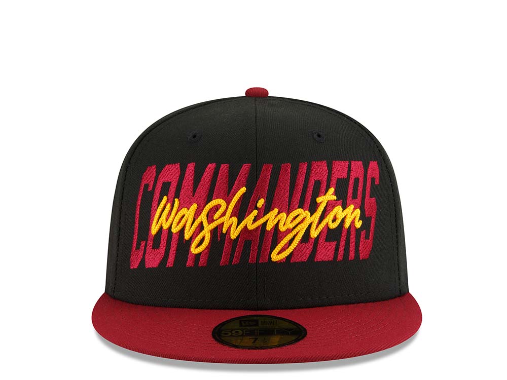 New Era Washington Commanders Team NFL Draft 22 59Fifty Fitted Casquette