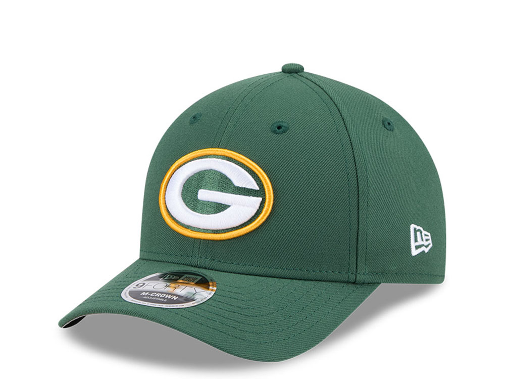New Era Green Bay Packers NFL Team 9Forty M Crown Snapback Casquette