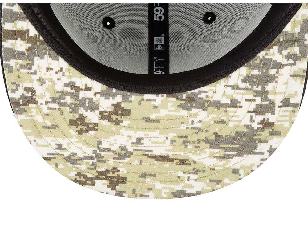New Era Seattle Seahawks Salute to Service 2020 Fitted 59Fifty Casquette