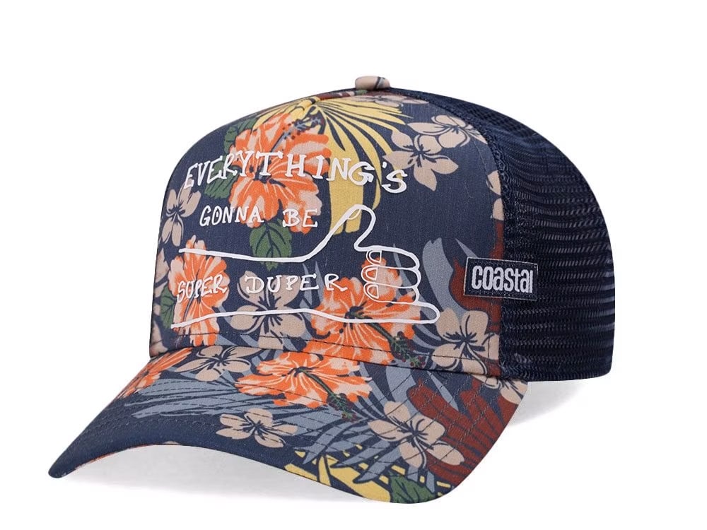 Djinns Everything's Gonna Be Super Duper Coastal Trucker Snapback Casquette