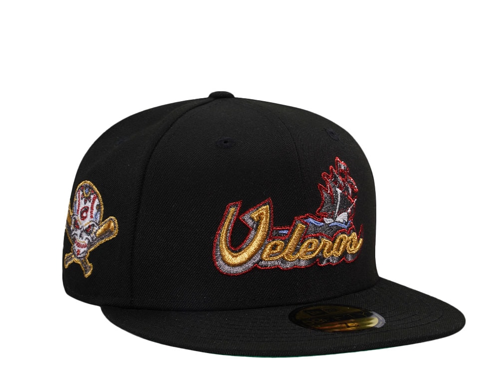 New Era Columbus Clippers Veleros Black Metallic Edition 59Fifty Fitted Casquette