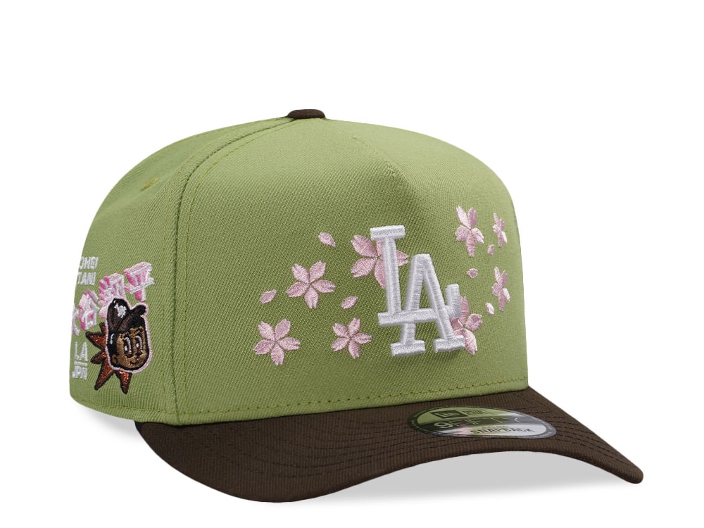 New Era Los Angeles Dodgers Ohtani Matcha Two Tone Edition 9Fifty A Frame Snapback Casquette