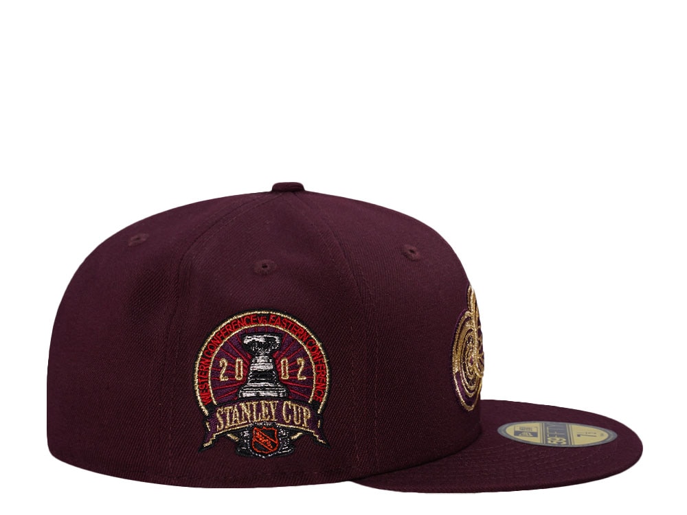 New Era Detroit Red Wings Stanley Cup 2002 The Captain Edition 59Fifty Fitted Casquette