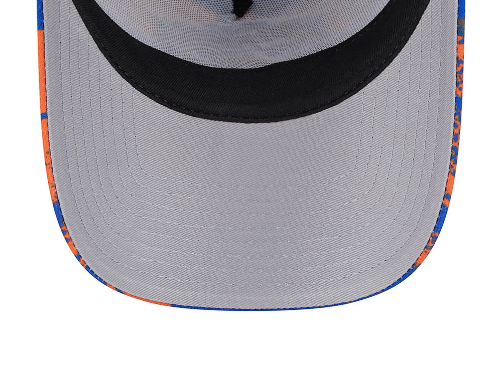 New Era New York Knicks NBA Tip Off 2024 Trucker 9Forty A Frame Snapback Casquette