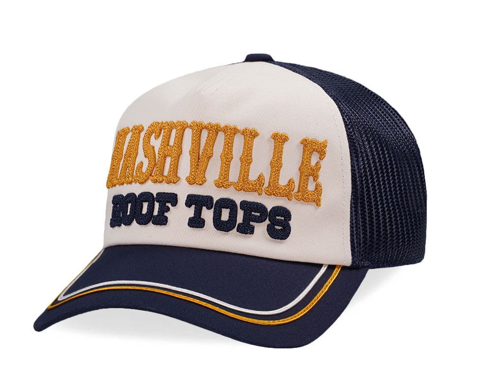 American Needle Nashville Radler Navy Trucker Snapback Casquette