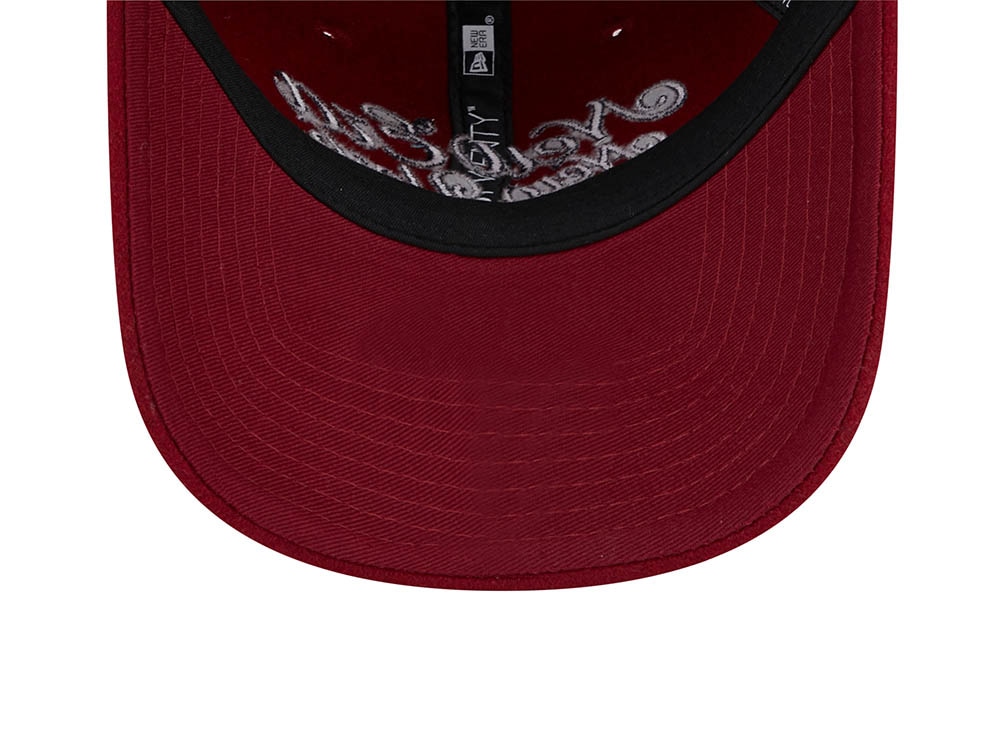 New Era Melton New York Est. 1920 Red 9Twenty Strapback Casquette
