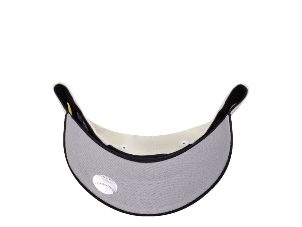 New Era Cleveland Guardians Chrome Black Two Tone Edition 9Forty A Frame Snapback Casquette