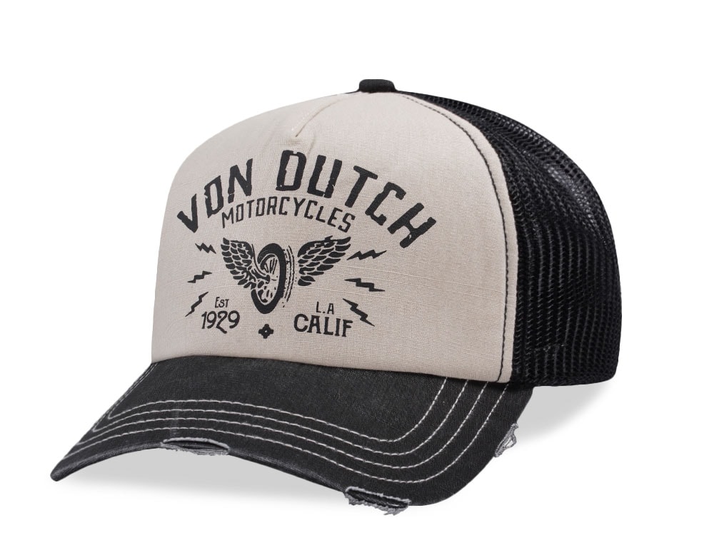 Von Dutch Motorcycles  Two tone Edition Trucker Snapback Casquette