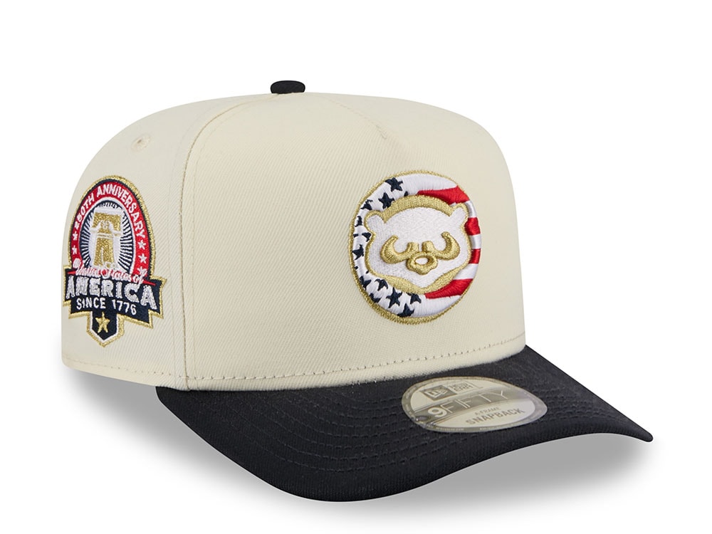 New Era Chicago Cubs America 250th Anniversary Edition 9Fifty A Frame Snapback Casquette
