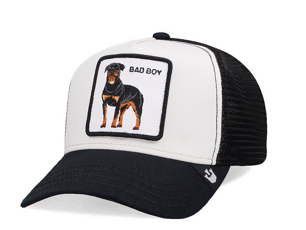 Goorin Bros The Baddest Boy Black/White Trucker Snapback Casquette