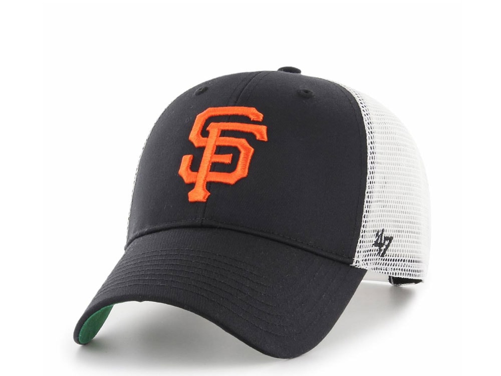 47Brand San Francisco Giants Classic Black Trucker Snapback Casquette